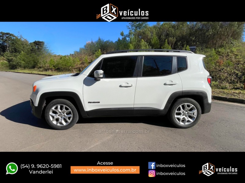 RENEGADE 1.8 16V FLEX LONGITUDE 4P AUTOMÁTICO - 2016 - GRAMADO