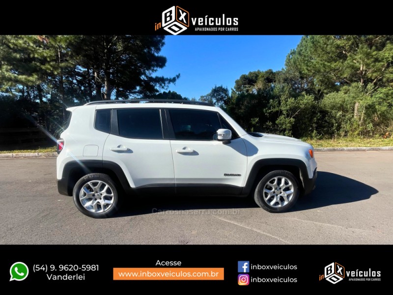 RENEGADE 1.8 16V FLEX LONGITUDE 4P AUTOMÁTICO - 2016 - GRAMADO