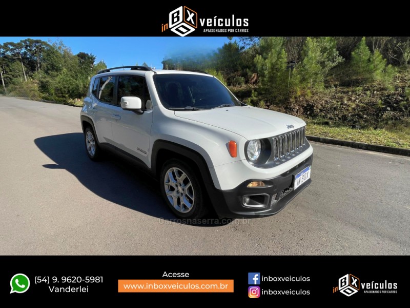 RENEGADE 1.8 16V FLEX LONGITUDE 4P AUTOMÁTICO - 2016 - GRAMADO