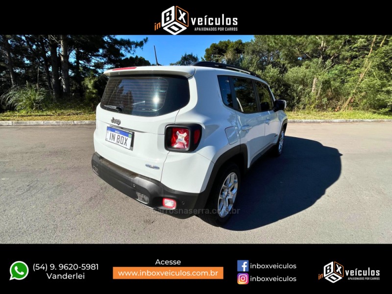 RENEGADE 1.8 16V FLEX LONGITUDE 4P AUTOMÁTICO - 2016 - GRAMADO