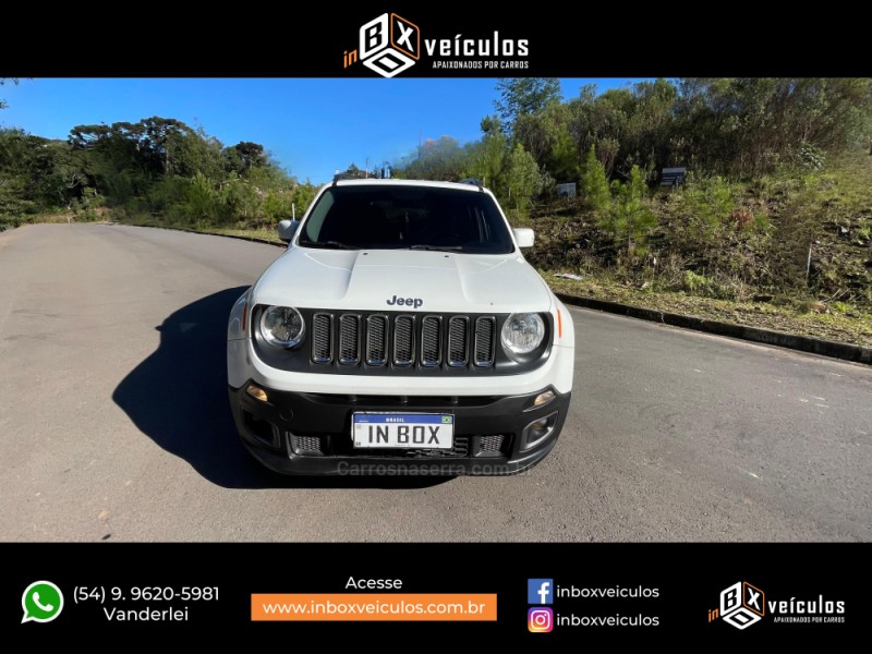 RENEGADE 1.8 16V FLEX LONGITUDE 4P AUTOMÁTICO - 2016 - GRAMADO