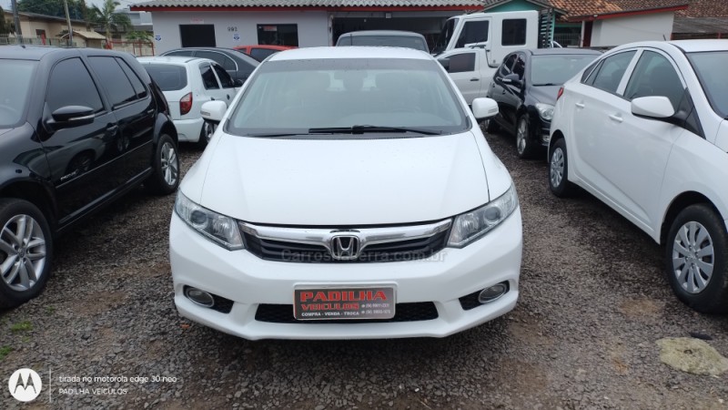 CIVIC 1.8 LXL 16V FLEX 4P MANUAL - 2012 - SOMBRIO