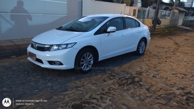 CIVIC 1.8 LXL 16V FLEX 4P MANUAL - 2012 - SOMBRIO