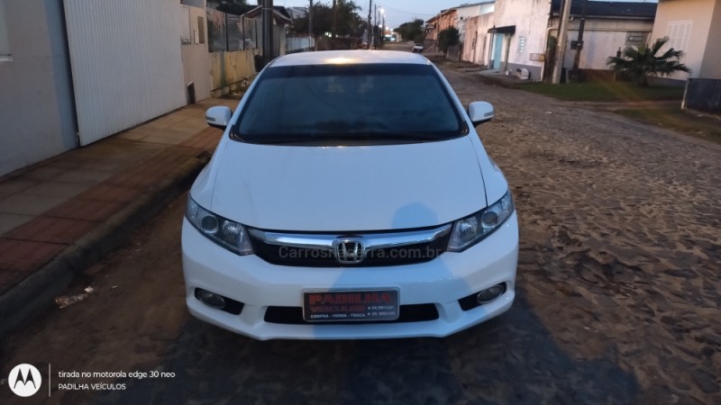 CIVIC 1.8 LXL 16V FLEX 4P MANUAL - 2012 - SOMBRIO