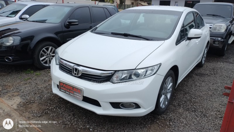 CIVIC 1.8 LXL 16V FLEX 4P MANUAL - 2012 - SOMBRIO