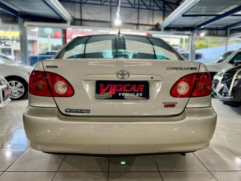 COROLLA 1.8 XEI 16V GASOLINA 4P AUTOMÁTICO - 2003 - ESTâNCIA VELHA