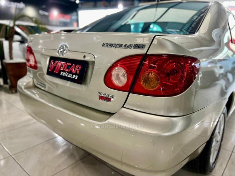 COROLLA 1.8 XEI 16V GASOLINA 4P AUTOMÁTICO - 2003 - ESTâNCIA VELHA