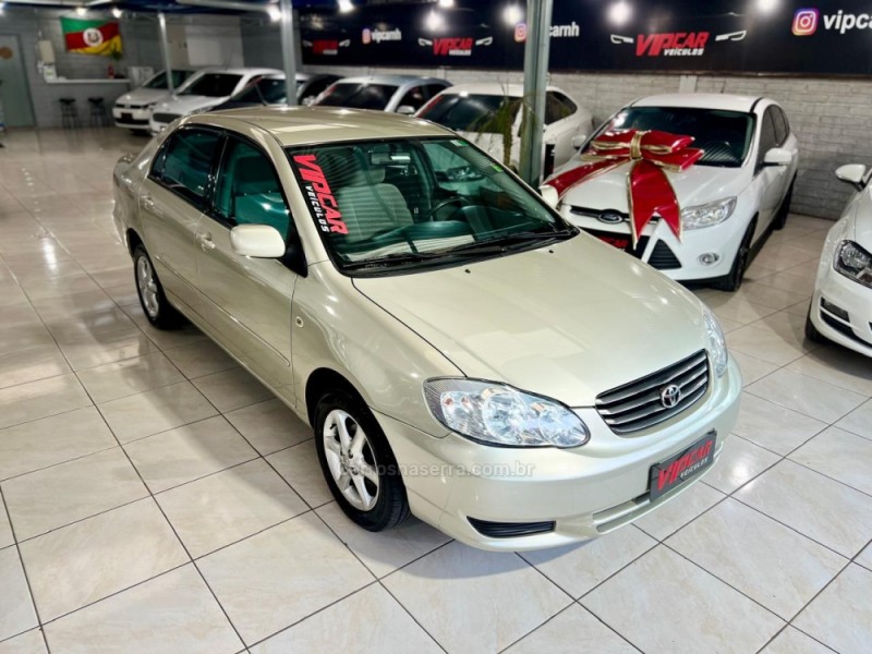 COROLLA 1.8 XEI 16V GASOLINA 4P AUTOMÁTICO - 2003 - ESTâNCIA VELHA