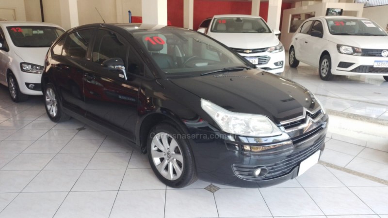 C4 2.0 EXCLUSIVE 16V FLEX 4P AUTOMÁTICO - 2010 - NOVA PRATA