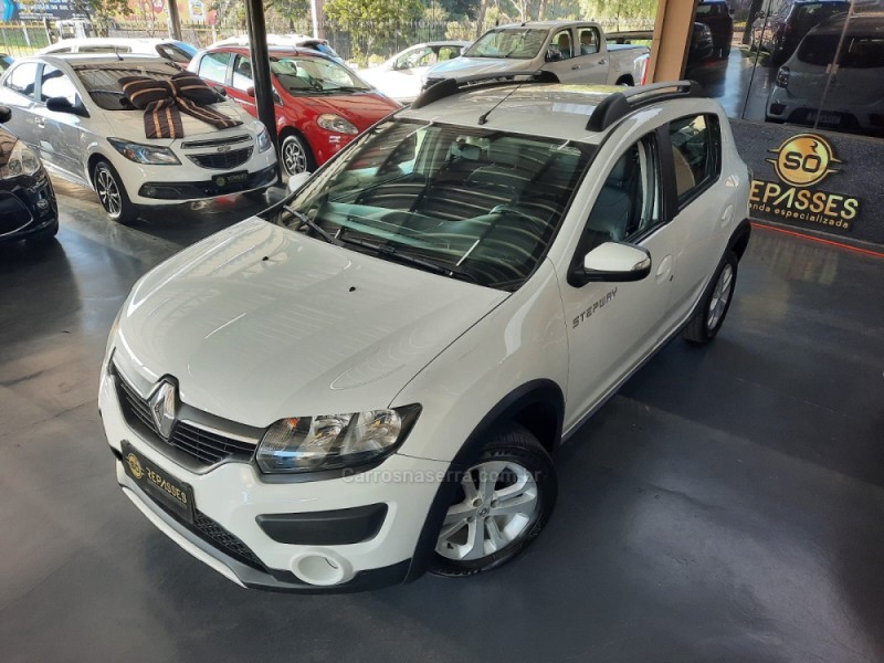 SANDERO 1.6 STEPWAY EASY R 16V FLEX 4P AUTOMÁTICO - 2015 - CAXIAS DO SUL