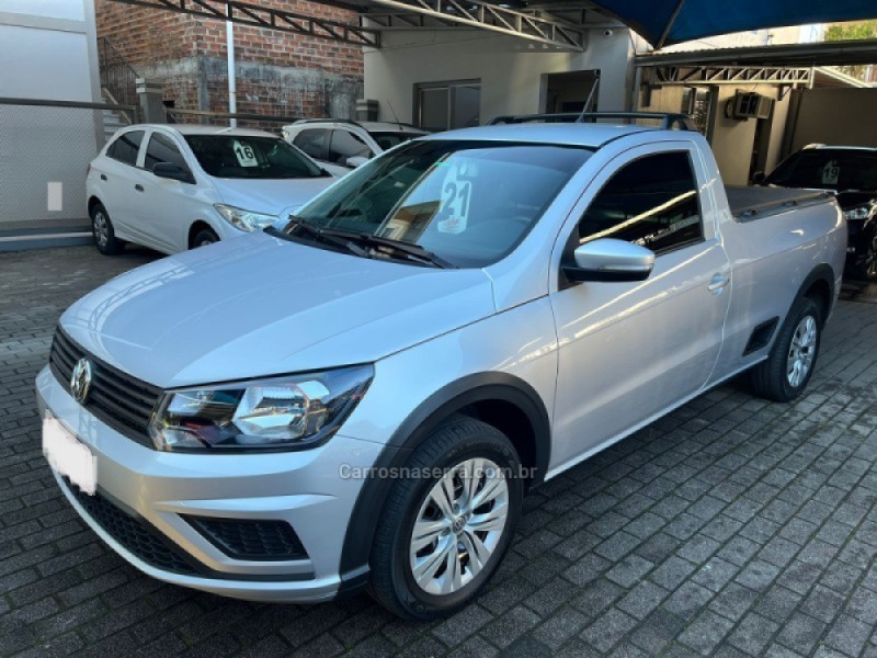 SAVEIRO 1.6 MI TRENDLINE CS 8V FLEX 2P MANUAL - 2021 - BENTO GONçALVES