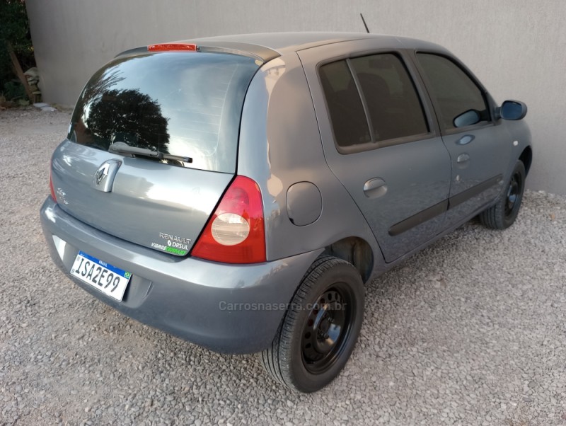 CLIO 1.0 CAMPUS 16V FLEX 4P MANUAL - 2011 - FLORES DA CUNHA