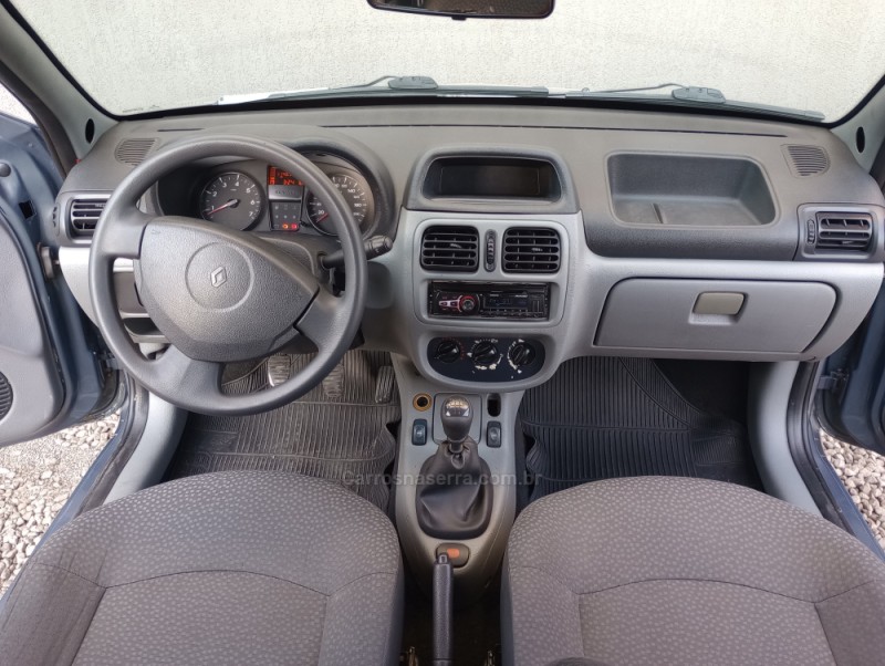 CLIO 1.0 CAMPUS 16V FLEX 4P MANUAL - 2011 - FLORES DA CUNHA