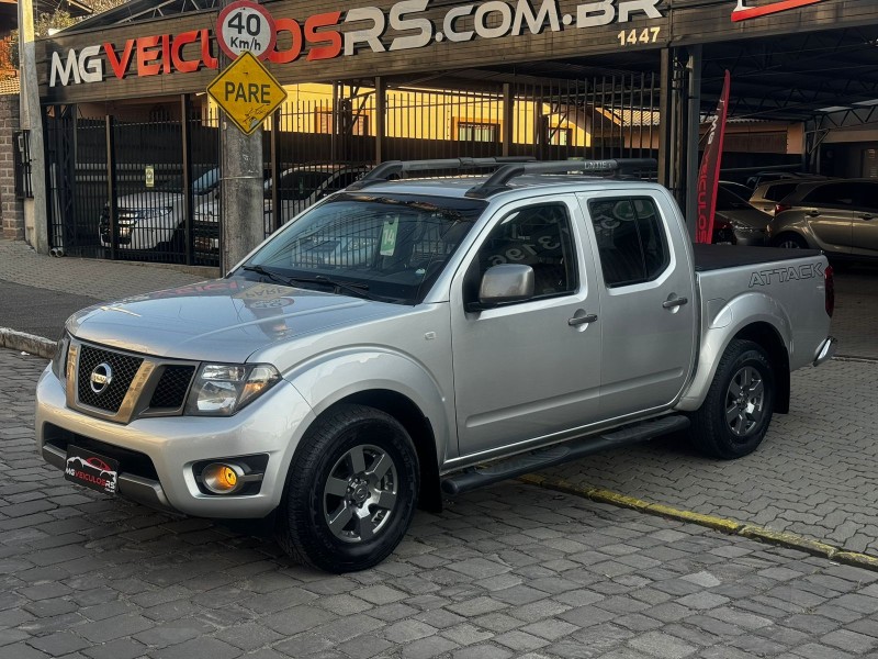 frontier 2.5 sv attack 4x2 cd turbo eletronic diesel 4p manual 2014 caxias do sul