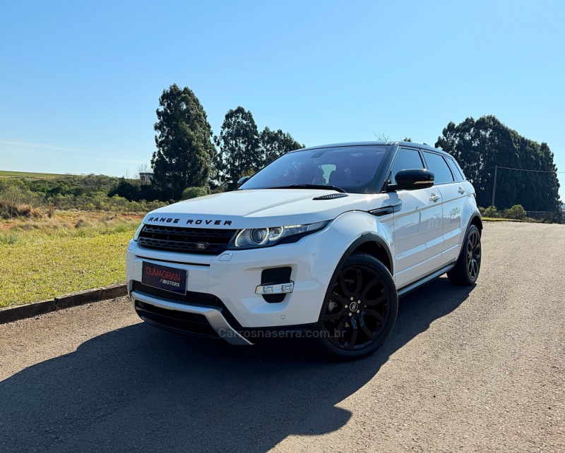 RANGE ROVER EVOQUE 2.0 DYNAMIC 4WD 16V GASOLINA 4P AUTOMÁTICO - 2013 - PASSO FUNDO