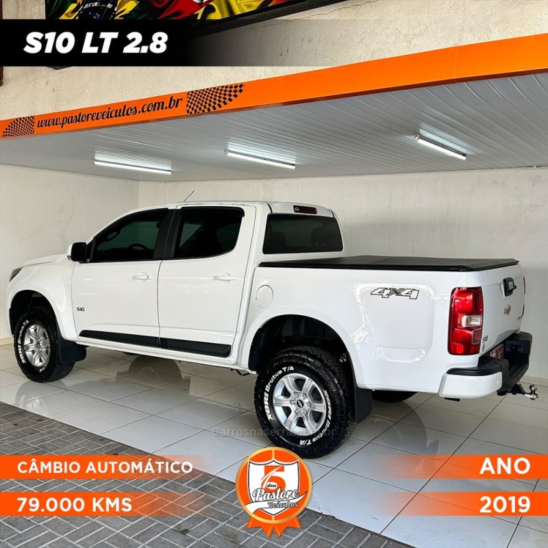 S10 2.8 LT 4X4 CD 16V TURBO DIESEL 4P AUTOMÁTICO - 2019 - VACARIA