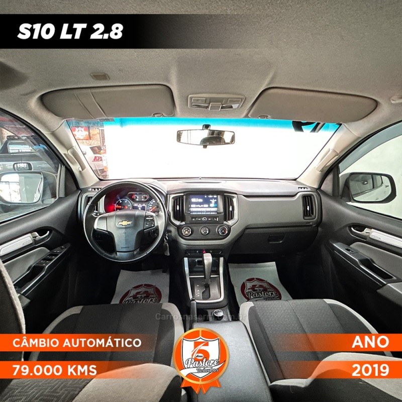 S10 2.8 LT 4X4 CD 16V TURBO DIESEL 4P AUTOMÁTICO - 2019 - VACARIA