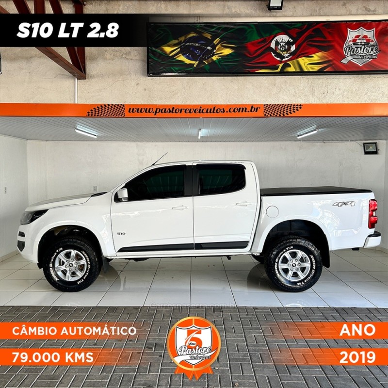 S10 2.8 LT 4X4 CD 16V TURBO DIESEL 4P AUTOMÁTICO - 2019 - VACARIA