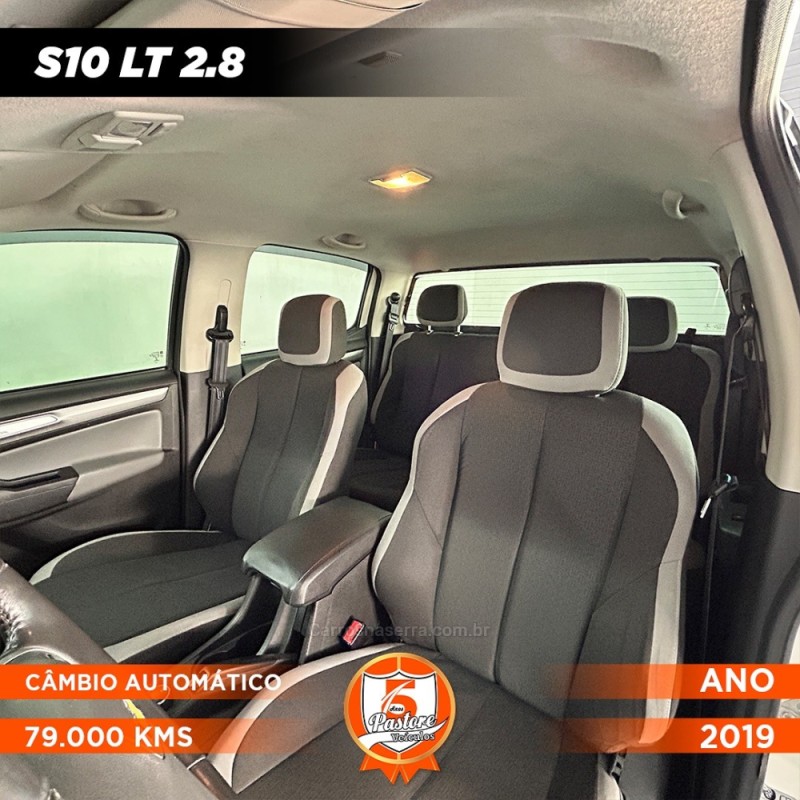 S10 2.8 LT 4X4 CD 16V TURBO DIESEL 4P AUTOMÁTICO - 2019 - VACARIA