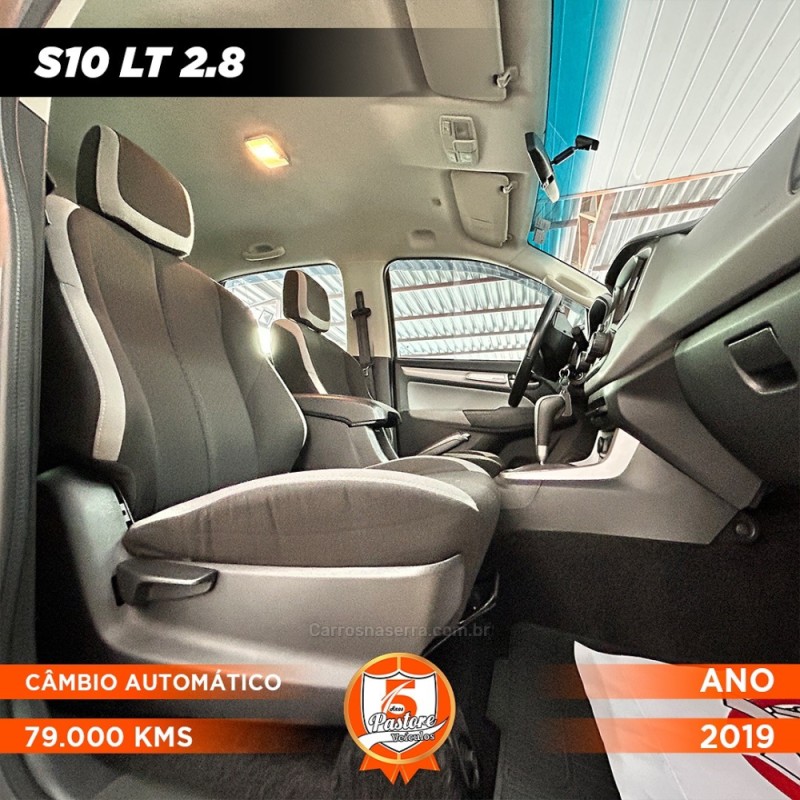 S10 2.8 LT 4X4 CD 16V TURBO DIESEL 4P AUTOMÁTICO - 2019 - VACARIA