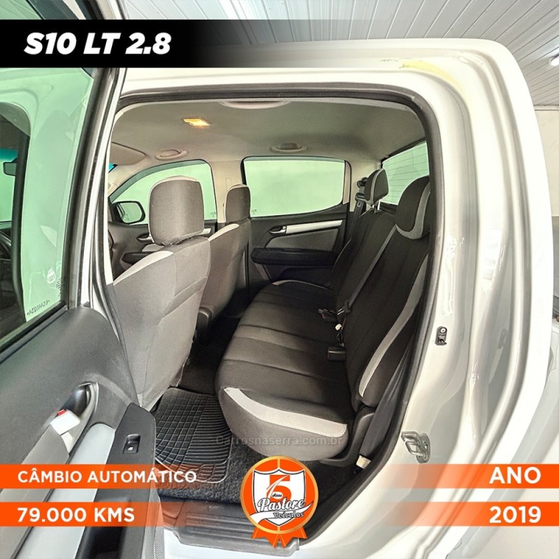 S10 2.8 LT 4X4 CD 16V TURBO DIESEL 4P AUTOMÁTICO - 2019 - VACARIA