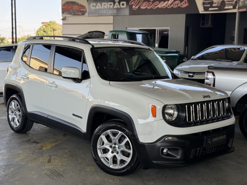 RENEGADE 1.8 16V FLEX LONGITUDE 4P AUTOMÁTICO - 2017 - PAROBé