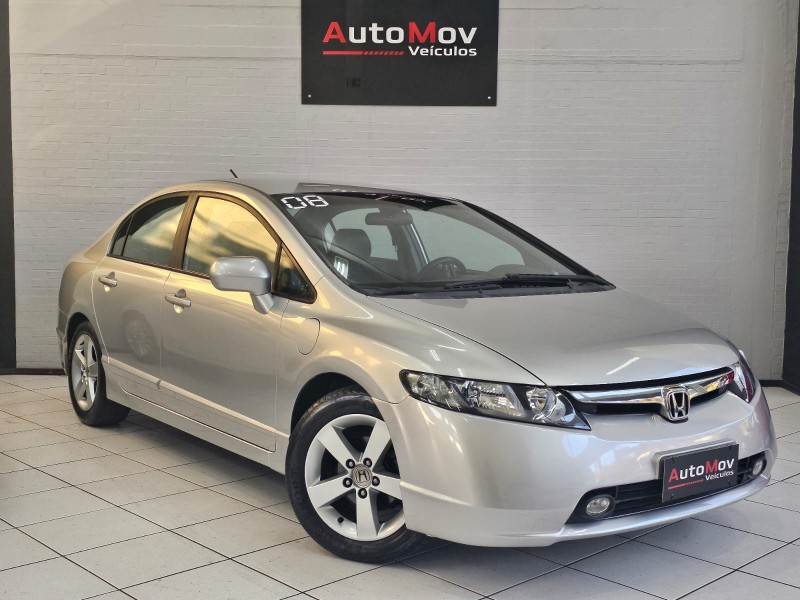 CIVIC 1.8 LXS 16V FLEX 4P AUTOMÁTICO - 2008 - CAXIAS DO SUL