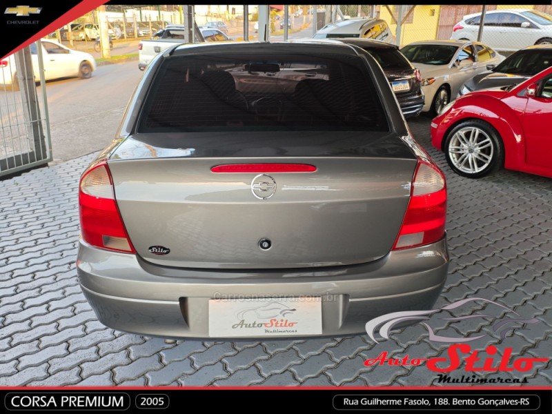 CORSA 1.8 MPFI PREMIUM SEDAN 8V FLEX 4P MANUAL - 2005 - BENTO GONçALVES