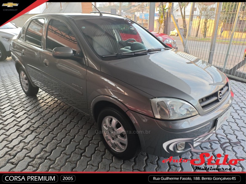 CORSA 1.8 MPFI PREMIUM SEDAN 8V FLEX 4P MANUAL - 2005 - BENTO GONçALVES