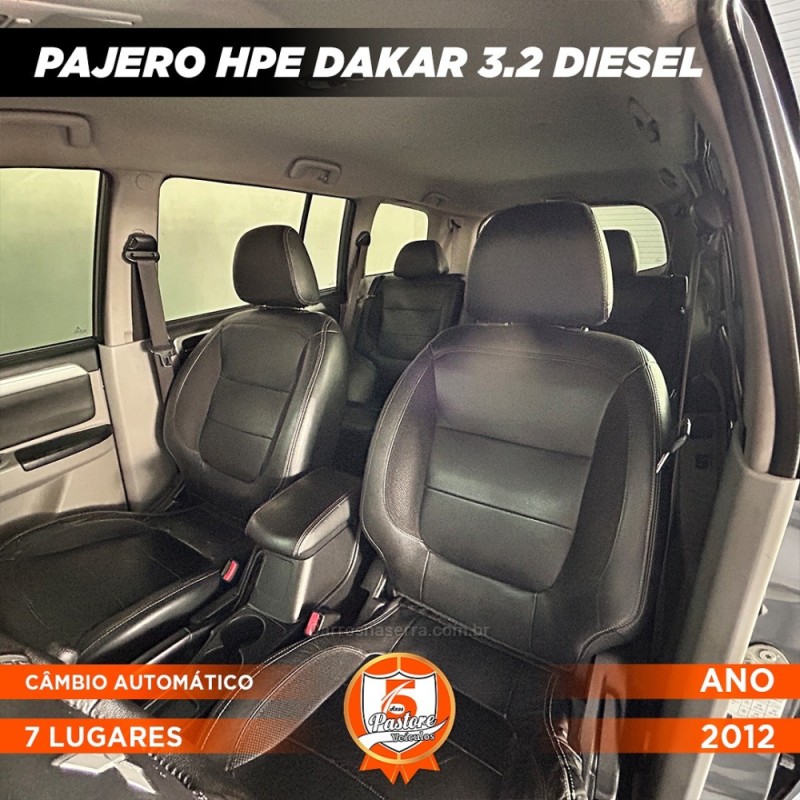 PAJERO DAKAR 3.2 HPE 4X4 7 LUGARES 16V TURBO INTERCOOLER DIESEL 4P AUTOMÁTICO - 2012 - VACARIA