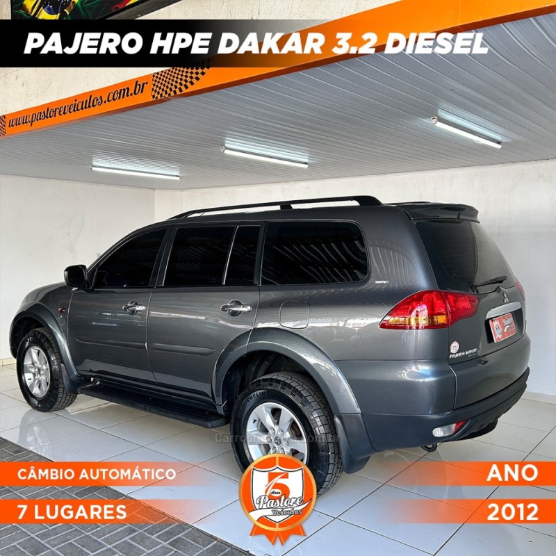 PAJERO DAKAR 3.2 HPE 4X4 7 LUGARES 16V TURBO INTERCOOLER DIESEL 4P AUTOMÁTICO - 2012 - VACARIA