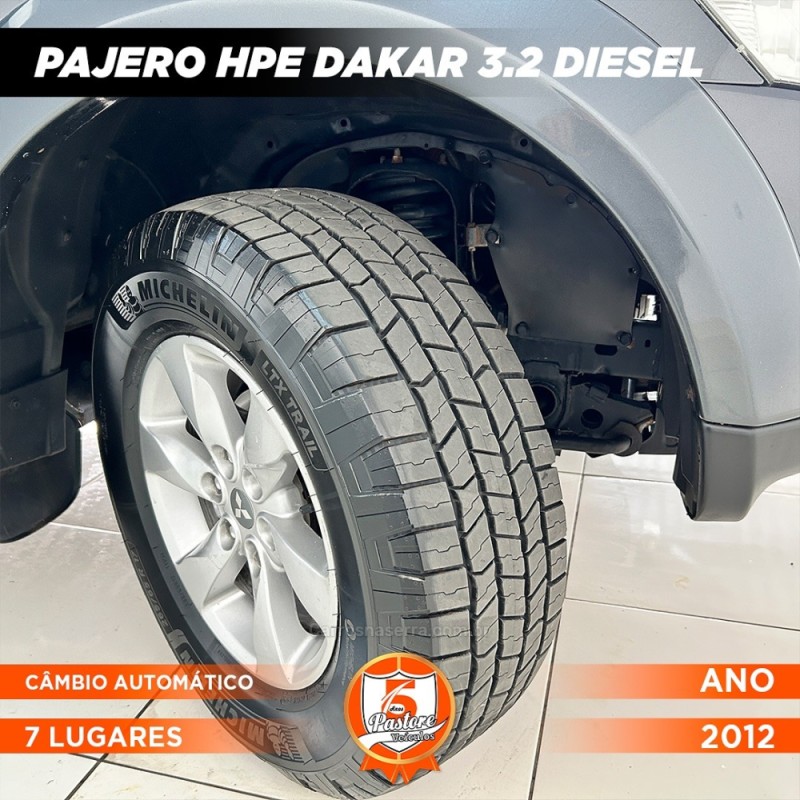 PAJERO DAKAR 3.2 HPE 4X4 7 LUGARES 16V TURBO INTERCOOLER DIESEL 4P AUTOMÁTICO - 2012 - VACARIA