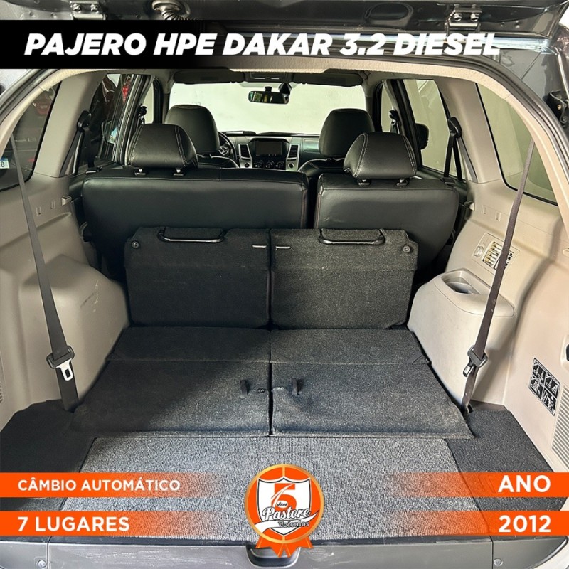 PAJERO DAKAR 3.2 HPE 4X4 7 LUGARES 16V TURBO INTERCOOLER DIESEL 4P AUTOMÁTICO - 2012 - VACARIA