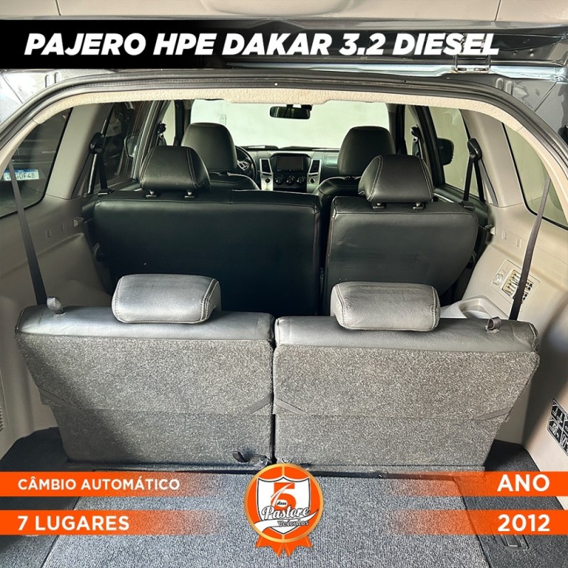 PAJERO DAKAR 3.2 HPE 4X4 7 LUGARES 16V TURBO INTERCOOLER DIESEL 4P AUTOMÁTICO - 2012 - VACARIA