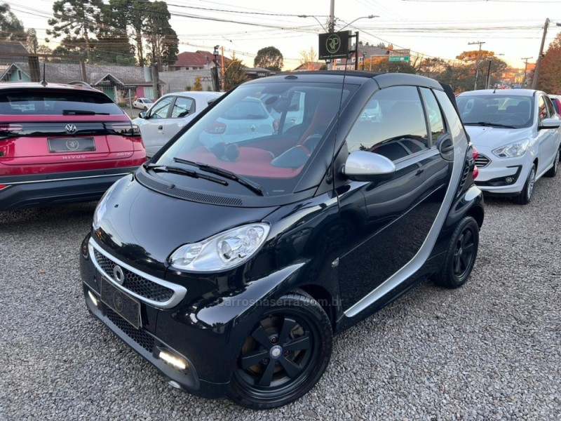 fortwo 1.0 cabrio turbo 12v gasolina 2p automatico 2015 canela