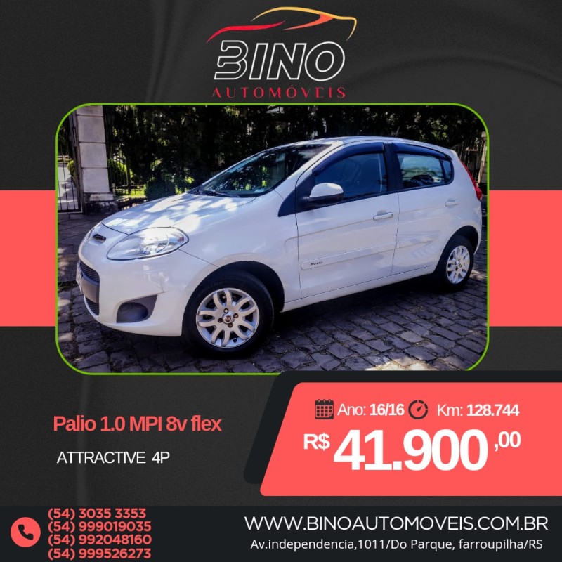 PALIO 1.0 MPI ATTRACTIVE 8V FLEX 4P MANUAL