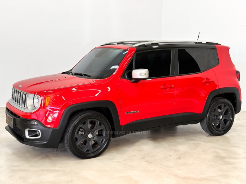 RENEGADE 1.8 16V FLEX LIMITED 4P AUTOMÁTICO - 2017 - CAXIAS DO SUL