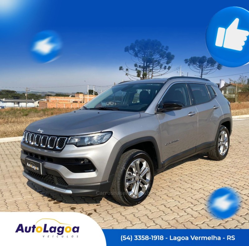 COMPASS 1.3 LONGITUDE T270 16V TURBO FLEX 4P AUTOMÁTICO - 2022 - LAGOA VERMELHA