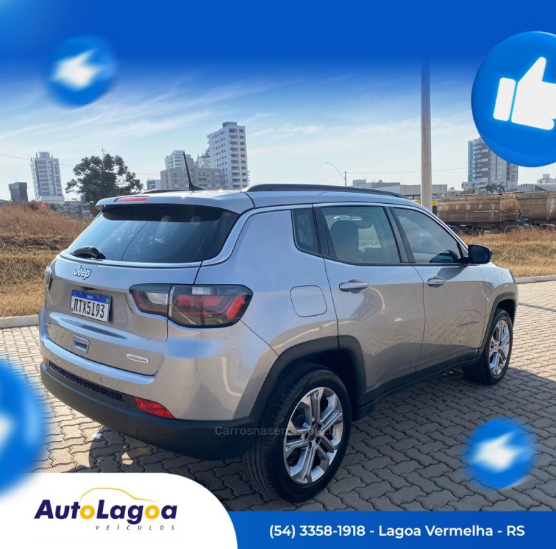 COMPASS 1.3 LONGITUDE T270 16V TURBO FLEX 4P AUTOMÁTICO - 2022 - LAGOA VERMELHA