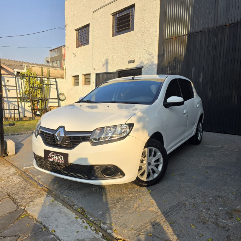 SANDERO 1.0 EXPRESSION 16V FLEX 4P MANUAL - 2017 - CAXIAS DO SUL