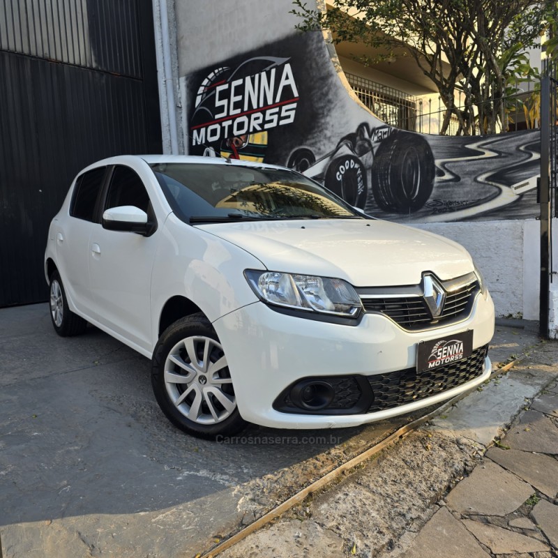 SANDERO 1.0 EXPRESSION 16V FLEX 4P MANUAL - 2017 - CAXIAS DO SUL