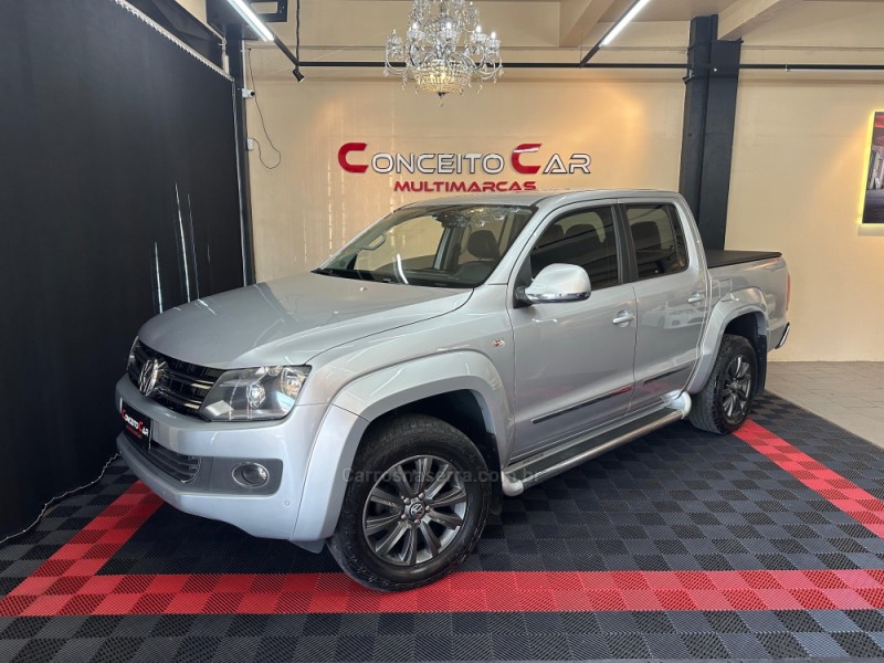 AMAROK 2.0 HIGHLINE ULTIMATE 4X4 CD 16V TURBO INTERCOOLER DIESEL 4P AUTOMÁTICO - 2016 - NOVO HAMBURGO