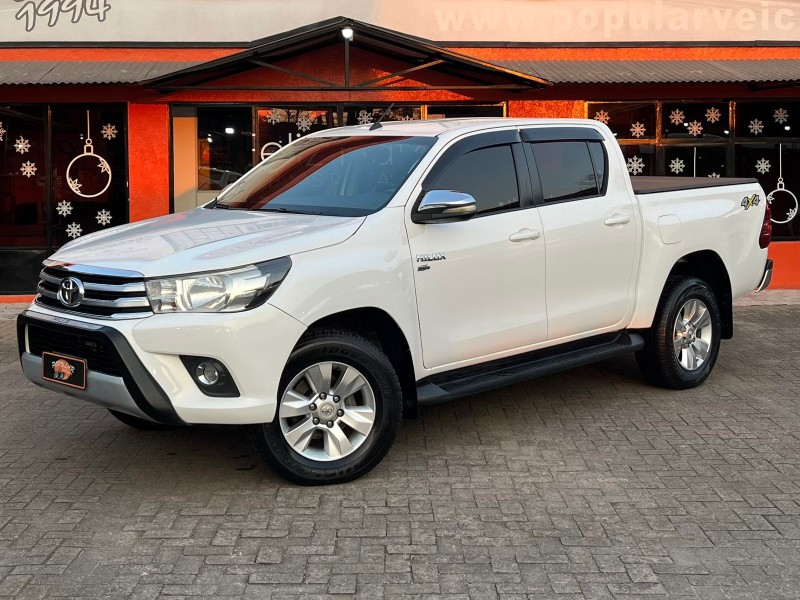 HILUX 2.7 SRV 4X4 CD 16V FLEX 4P AUTOMÁTICO - 2018 - CANELA