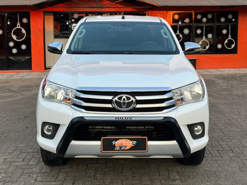 HILUX 2.7 SRV 4X4 CD 16V FLEX 4P AUTOMÁTICO - 2018 - CANELA