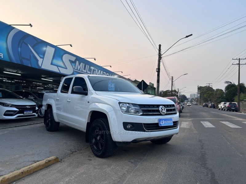 AMAROK 2.0 TRENDLINE 4X4 CD 16V TURBO INTERCOOLER DIESEL 4P AUTOMÁTICO - 2014 - VENâNCIO AIRES