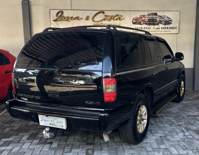 BLAZER 4.3 SFI DLX EXECUTIVE 4X2 V6 12V GASOLINA 4P MANUAL - 1999 - CAXIAS DO SUL