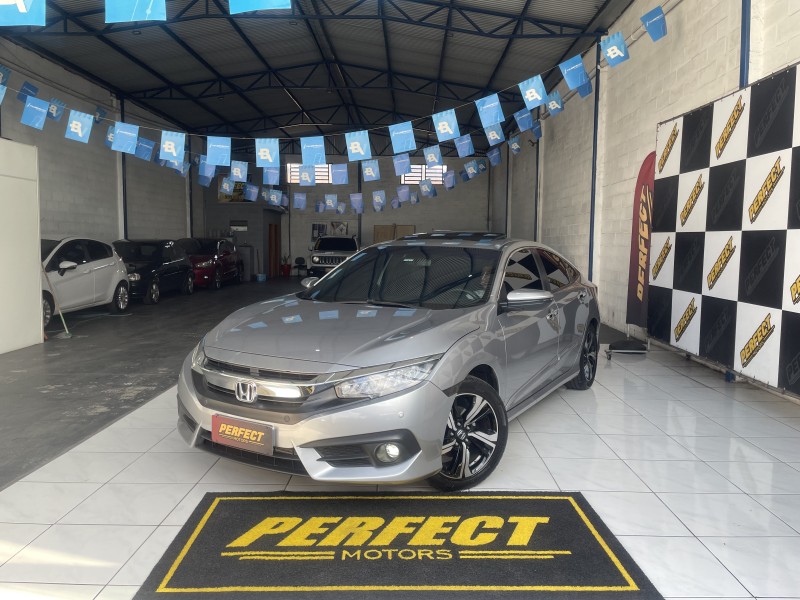 CIVIC 1.5 16V TOURING TURBO GASOLINA 4P AUTOMÁTICO - 2018 - PORTãO