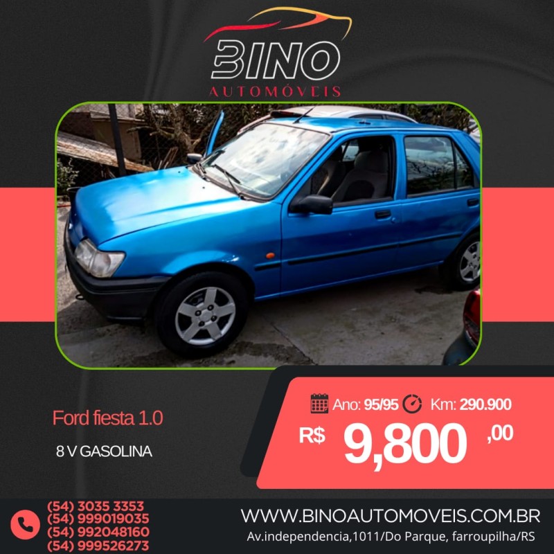 fiesta 1.0 mpi 8v gasolina 2p manual 1995 farroupilha