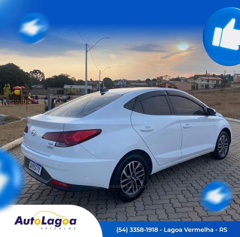 HB20S 1.0 EVOLUTION 12V TURBO FLEX 4P AUTOMÁTICO - 2020 - LAGOA VERMELHA