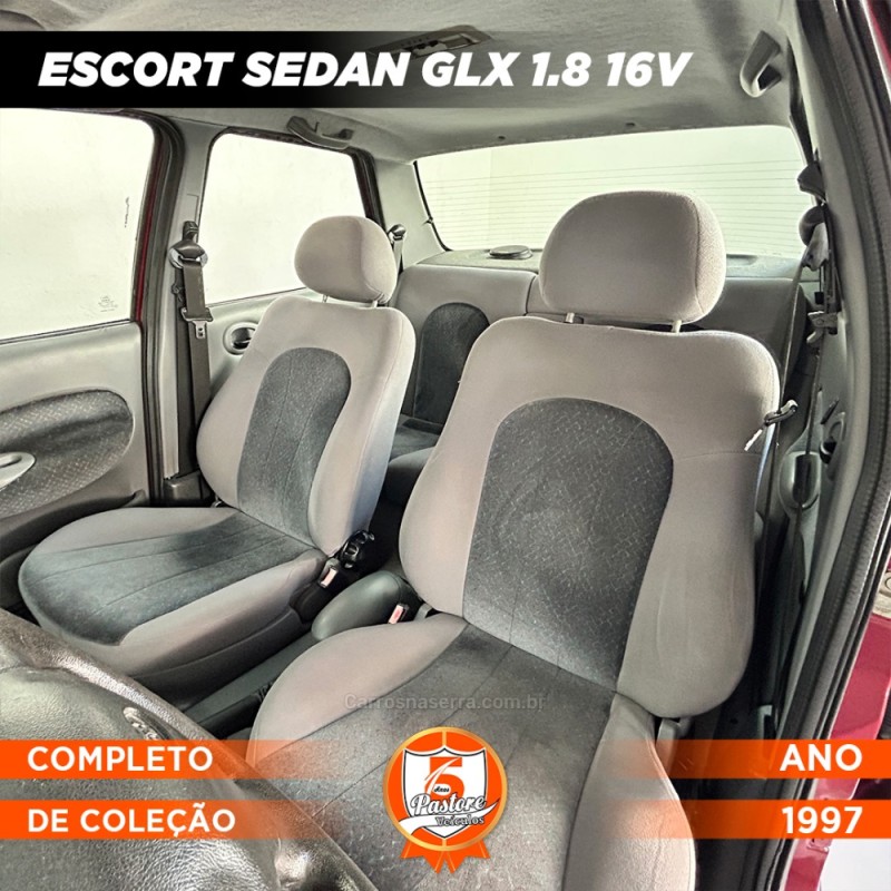 ESCORT 1.8 GLX 16V GASOLINA 4P MANUAL - 1997 - VACARIA